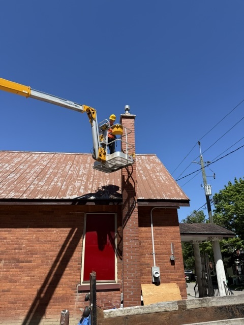 Chimney removal 1