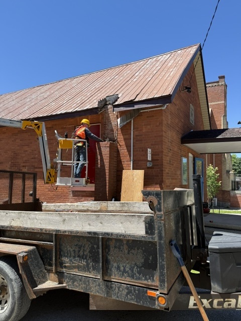 Chimney removal 2